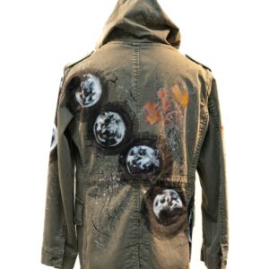 Giacca Parka modello pianeti