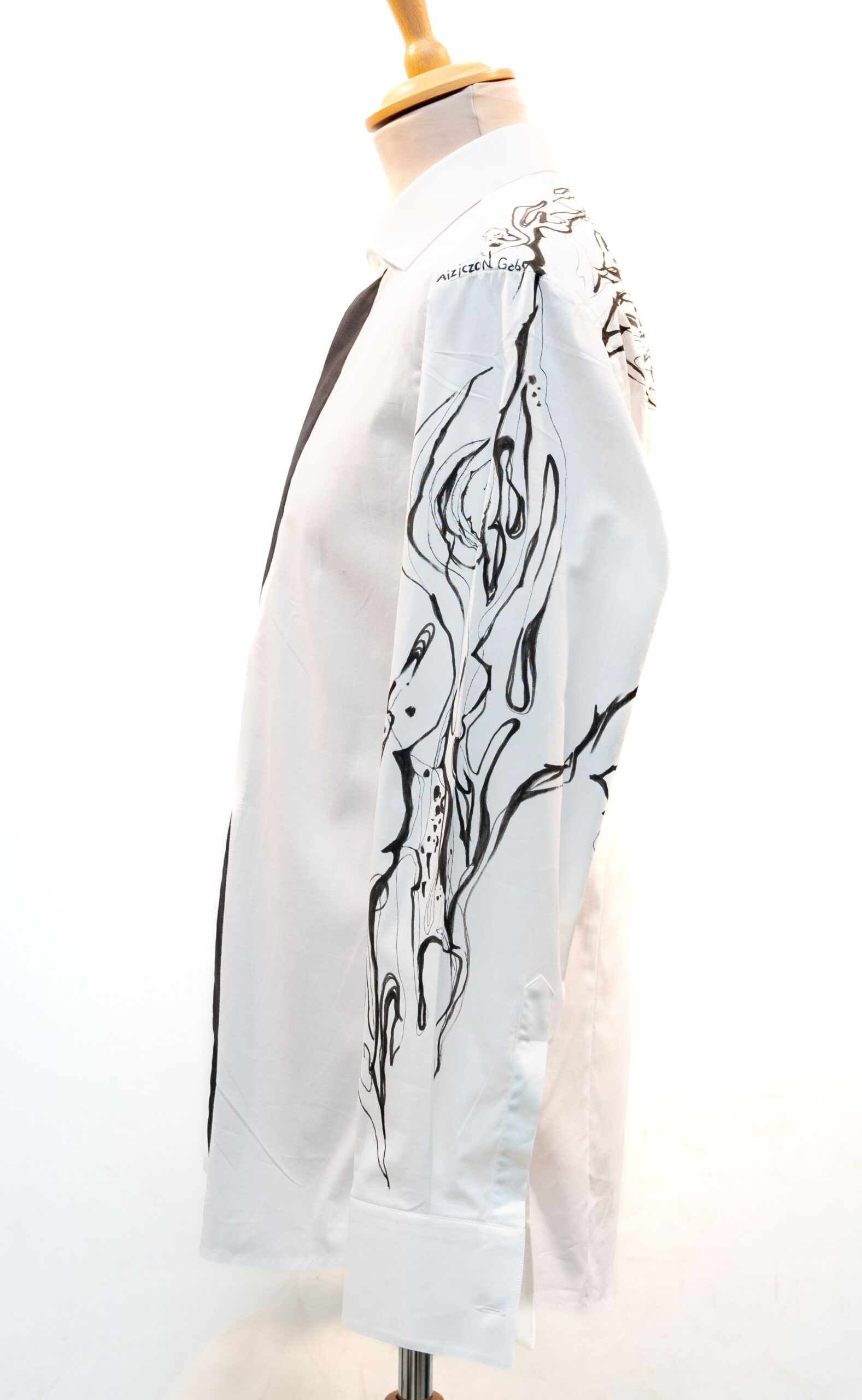 Camicia motivo maremoto - immagine 3