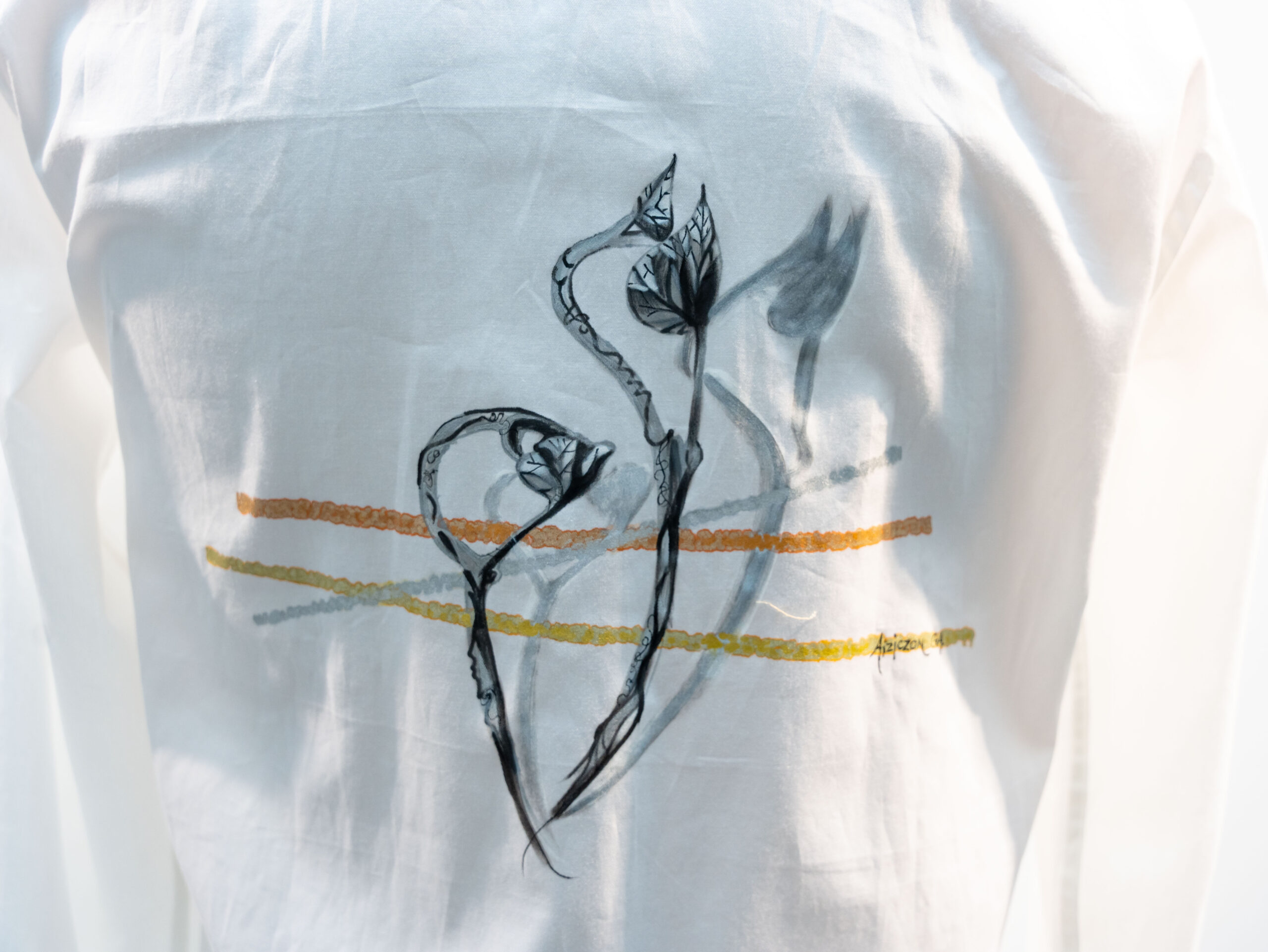 Camicia motivo insetti stilizzati - immagine 4