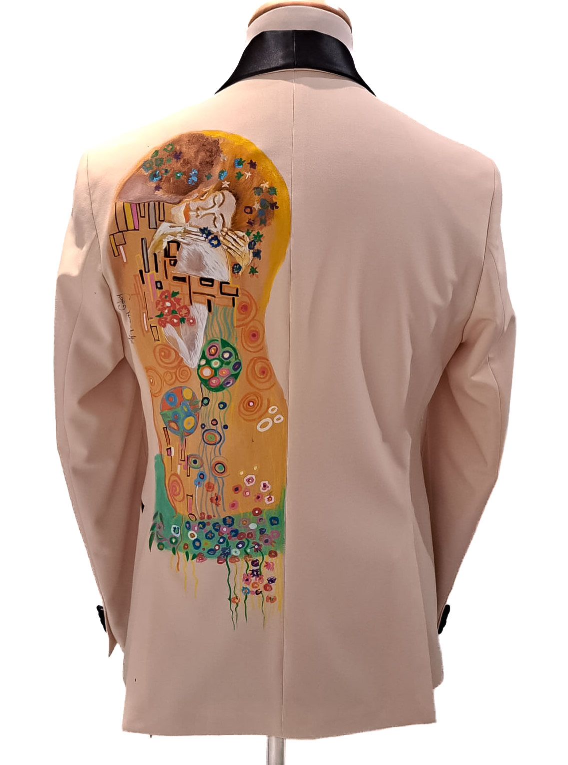 Abito modello Bacio di Klimt