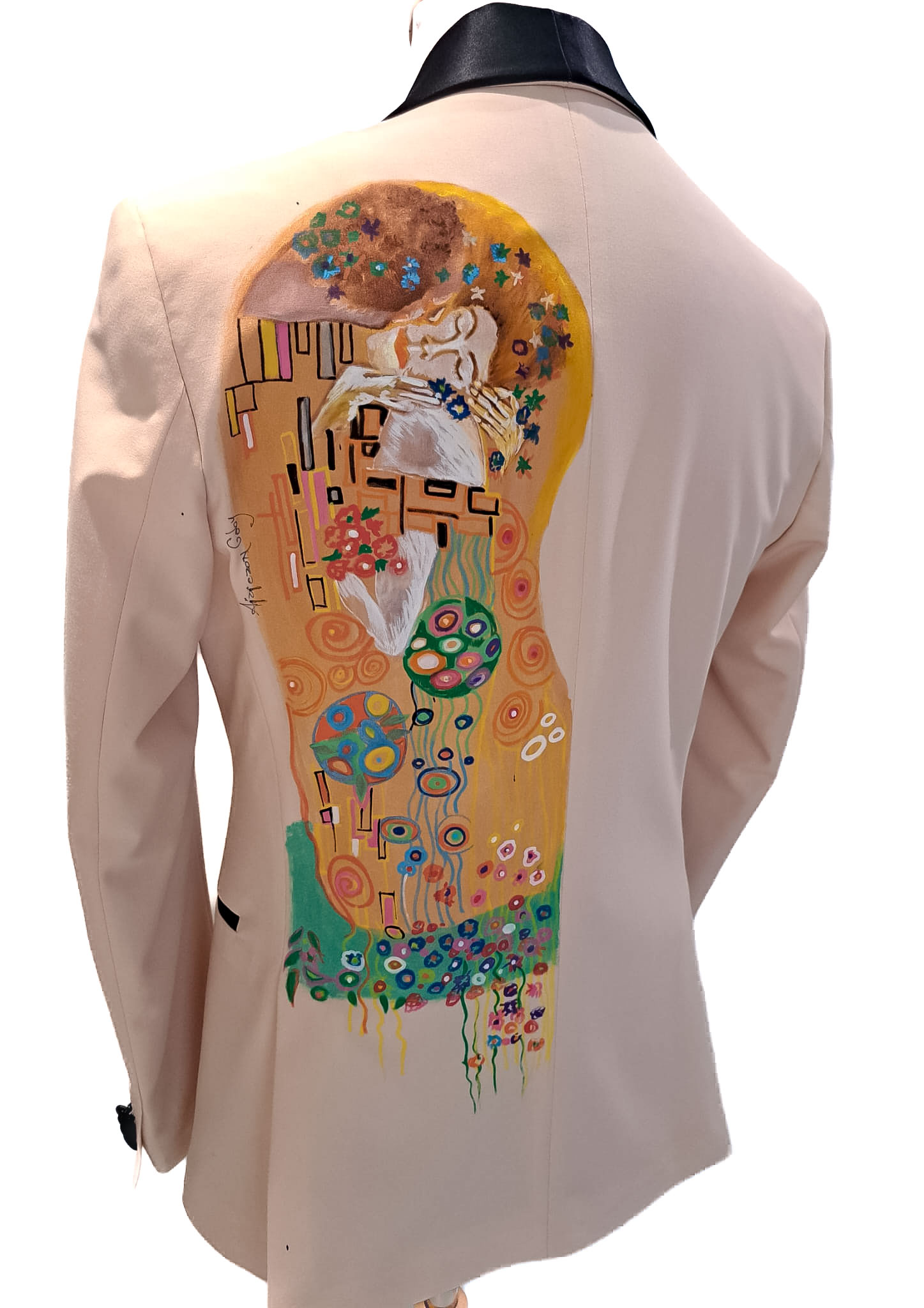 Abito modello Bacio di Klimt - immagine 2