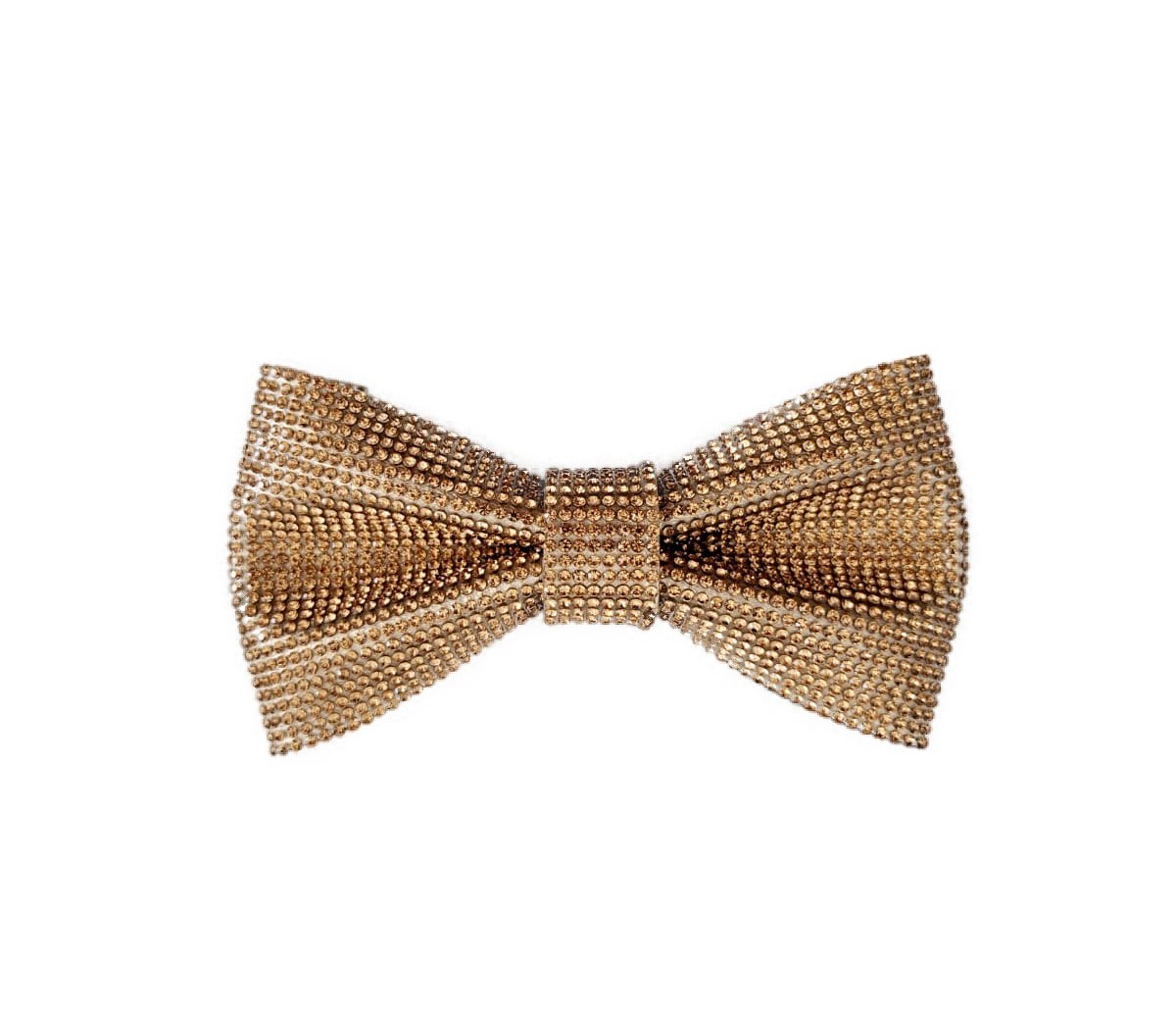 Papillon Magnetico in Strass Oro