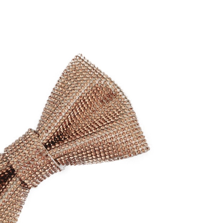 Papillon Magnetico in Strass Oro - immagine 2