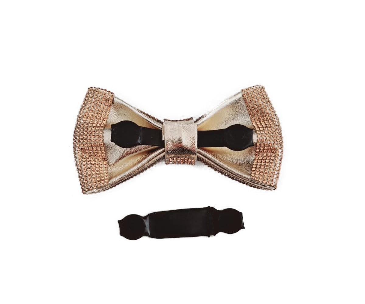 Papillon Magnetico in Strass Oro - immagine 3
